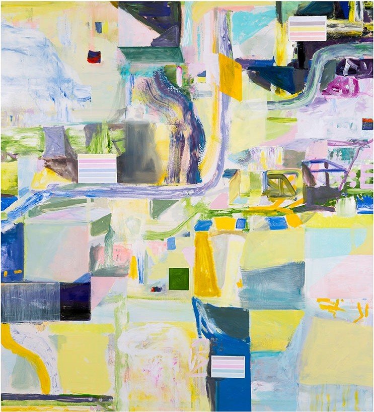 In a Silent Way, painting by Donald Vaccino