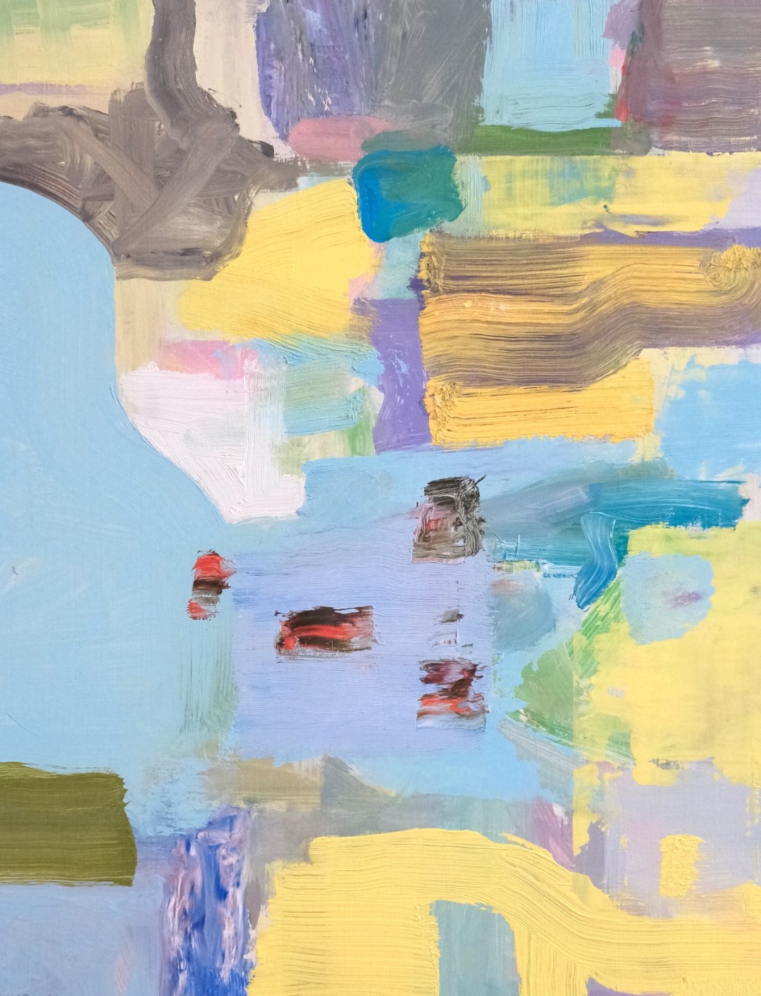 Panel 12, painting by Donald Vaccino