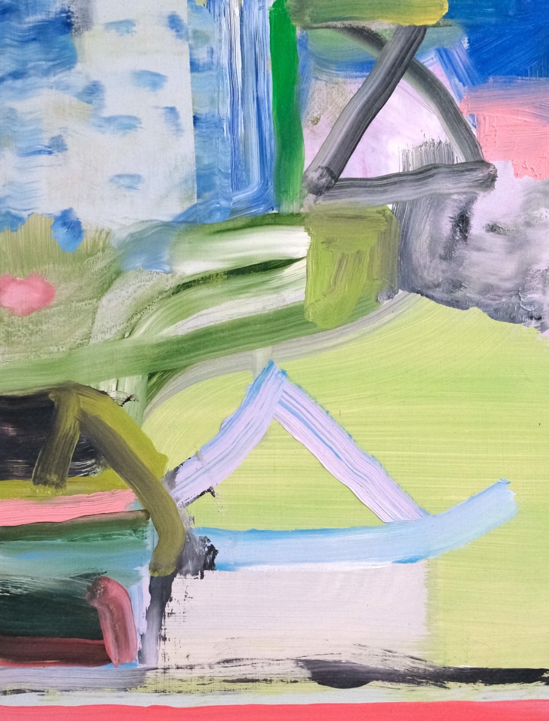 Panel 13, painting by Donald Vaccino