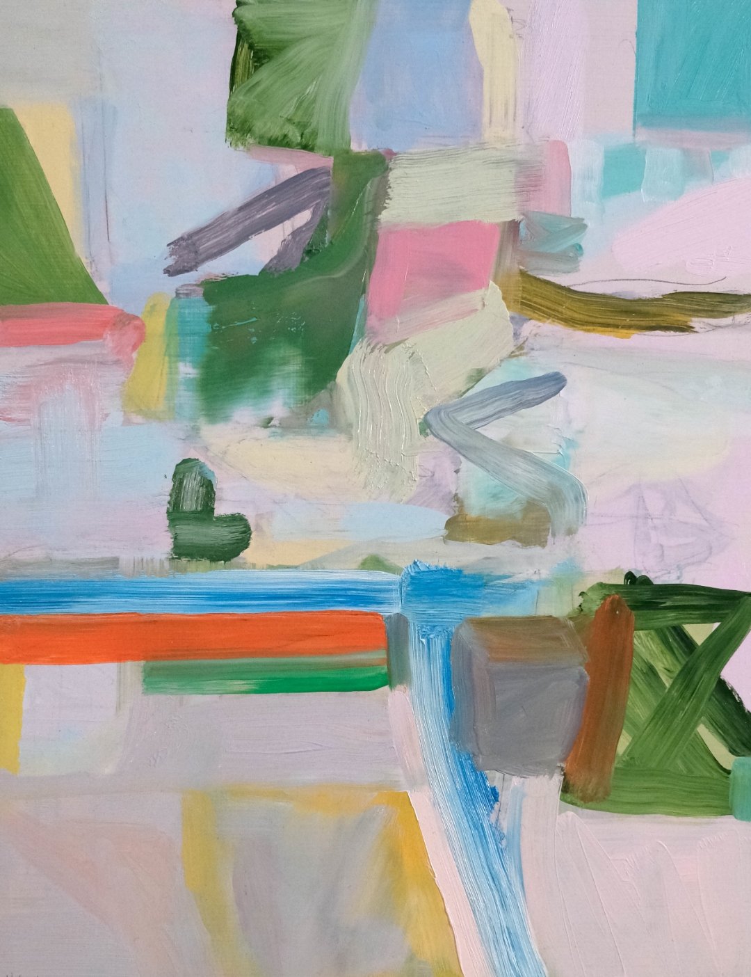Panel 18, painting by Donald Vaccino