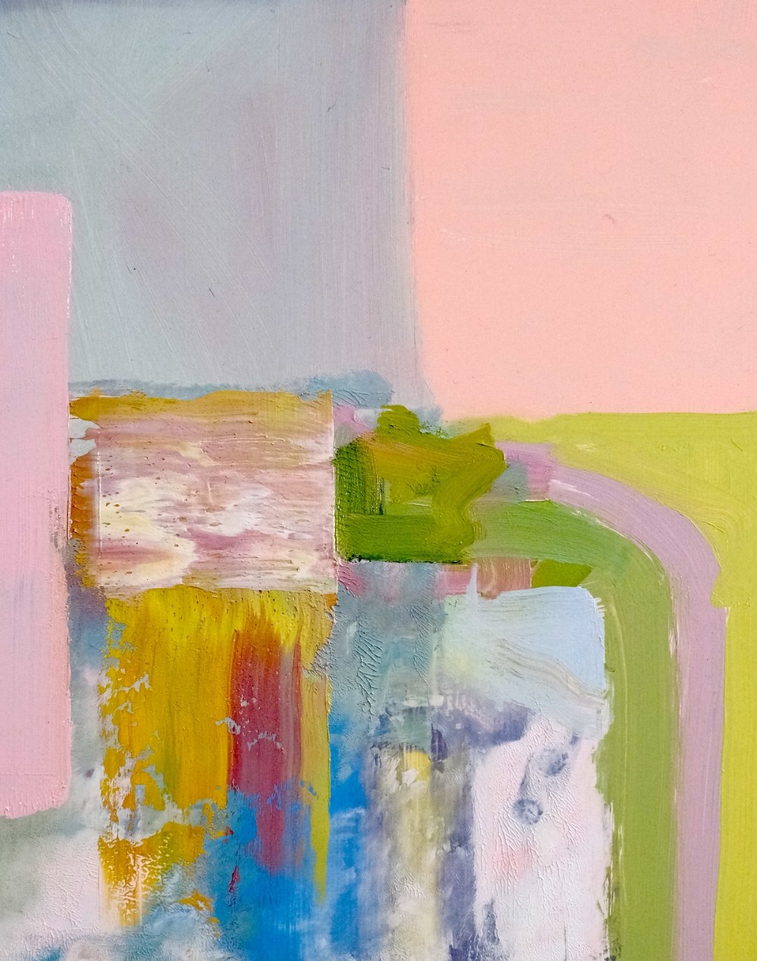 Panel 8, painting by Donald Vaccino