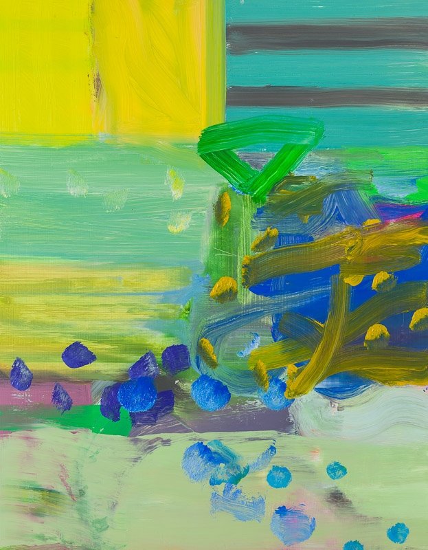 Panel 9, painting by Donald Vaccino