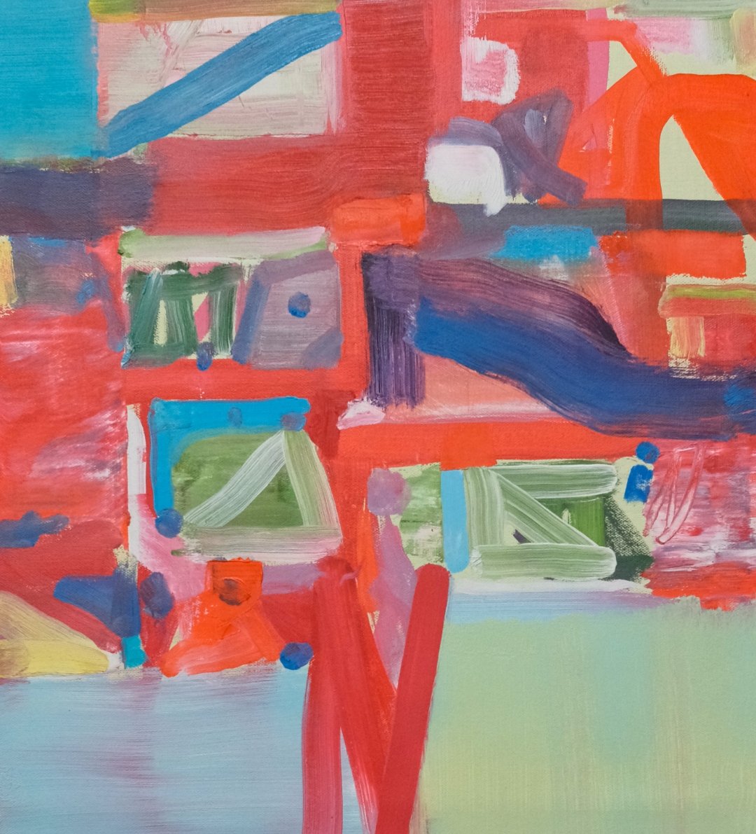 Swift Radiance Study 1, painting by Donald Vaccino